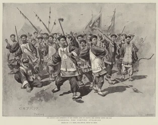 Den scheidenden Fremden beschleunigen